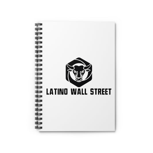 Latino Wall Street Spiral Notebook