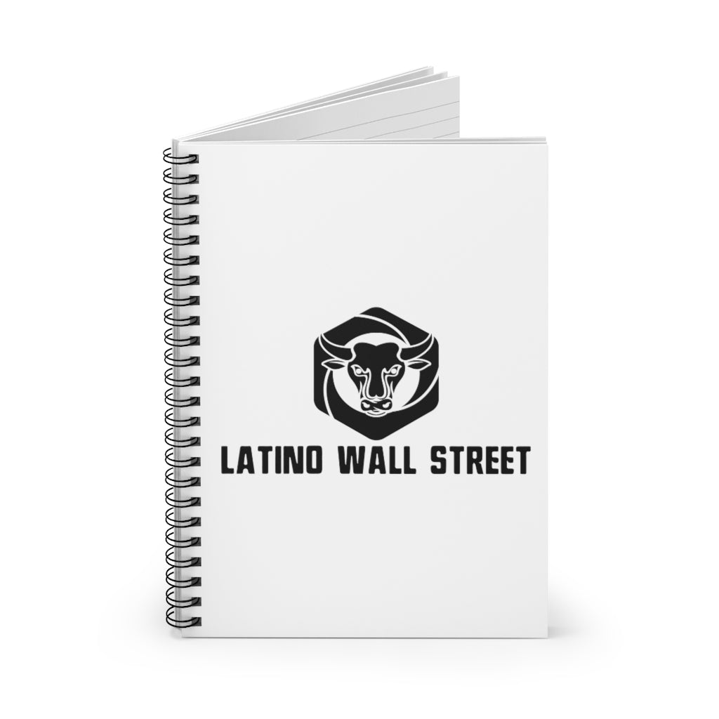 Latino Wall Street Spiral Notebook