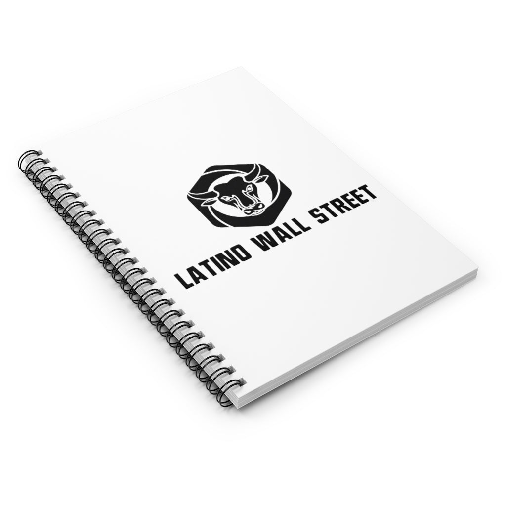 Latino Wall Street Spiral Notebook